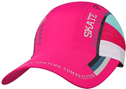 JIAHG Baseball Cap Sommer Damen Sommermütze Herren Basecap Baseballmütze Sportkappe Hut Outdoor Sonnenschutz Sonnenhut Einstellbare Baseball Kappe