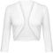 Gyabnw Boléro Chic et Élégant Femme - Haut Court Manches 3/4 Veste Festive Traditionnel Cardigan Top pour Mariage Robe Tenues