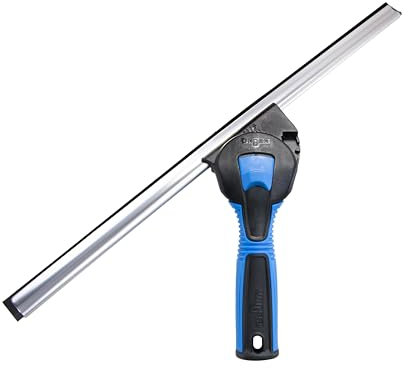 Unger Professional 985510 Swivel Squeegee, 18 in Blade, Poly Blade