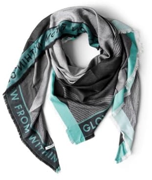 CECIL Damen B572647 Woven Triangle Cloth, Black, A