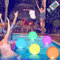 FTJKGH 2PCS Luci Galleggianti Piscina, Luci per Piscina 40CM Lampada Sfera Giardino Piscina Galleggiante IP67 Impermeabile, 16 Colore Luce per Piscina a LED con Telecomando per Esterno Piscina Piscine