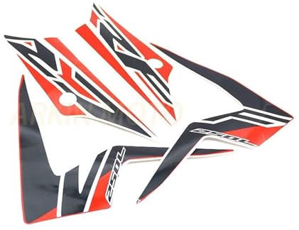 Per HONDA CRF250L CRF 250 L 250L Decalcomania Impermeabile Laterale Fuel Grip Traction Tank Pad Protector Adesivi