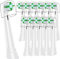 12 Stück IO Aufsteckbürsten Kompatibel mit Oral b iO 3/4/5/6/7/8/9/10 Series Elektrischen Zahnbürstea, IO Zahnbürste Aufsätze Kompatibel mit Oral b (Weiß)