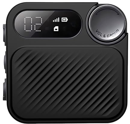 Fazvncv Custodia protettiva in silicone per radio a due vie, antigraffio, resistente agli urti, assorbe facilmente