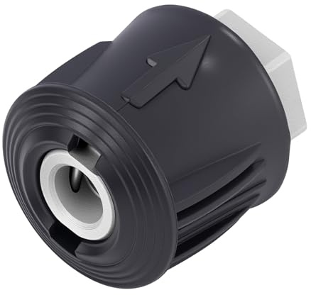 YUET High Pressure Washer Quick-Fitting Pipe Coupling M22F to Nilfisk/Bosch Quick Connect Hose Upgraded Metal Core Adapter Compatible for Nilfisk/Bosch