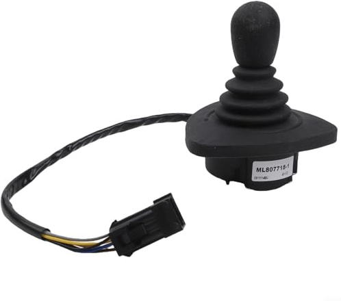 Joystick 7919040042 - Maniglia per carrello elevatore Linde 335 336-2, ricambio per leva di controllo in ABS, colore: Nero