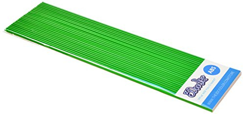 3 Doodler 62233 - Nachfüllstäbe für 3D-Stift 25 Stück aus ABS, grün