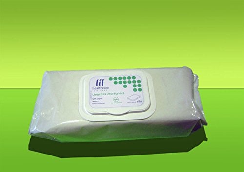 Lille Healthcare Suprem Incontinence Care Wet Wipes (6 Packs of 80)