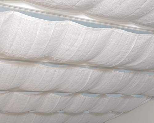 CANOPIA by Palram Rideaux Compatible avec La Couverture De Terrasse 3m 3X7,30 Blanc