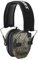 Walker's Razor Slim Electronic Quad Earmuff 23Db/Realtree Xtra Camo, Black