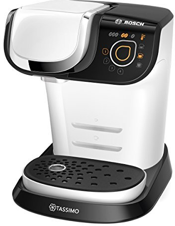 Bosch TAS6004 Tassimo My Way - Cafetera automática de cápsulas, interfaz SensorTouch, 1500 W, color blanco