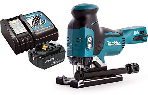 Makita DJV181Z 18V LXT Brushless Jigsaw with 1 x 5Ah Battery & Charger