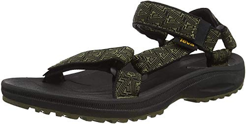 Teva Men's Winsted S Sports and Outdoor Sandal, Black Bamboo Dark Olive Bdolv, 9 UK
