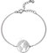 BONNYBIRD® Armband Weltkugel Silber Edelstahl Damen Reise Geschenk für Auswanderer Weltreisende Weltkarte Travel Frauen Wasserfest Schmuck Armkette Festival Boho Welt Weltenbummler Globus