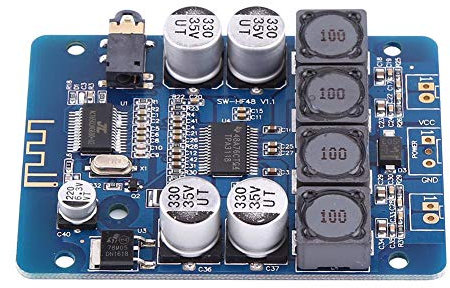 Yosoo Health Gear Bluetooth Amplifier Board TPA3118 30W+30W 8V~26V DC, Bluetooth Speaker Amp Board, Dual Channel Bluetooth Digital Audio Power Amplifier Board Module