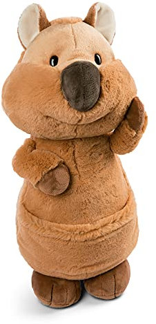 NICI Kuscheltier Quokka-Mola 45cm – Nachhaltiges Plüschtier für Mädchen, Jungen & Babys – Flauschiges Stofftier zum Kuscheln & Spielen – Schmusetier der Wild Friends GO Green Kollektion