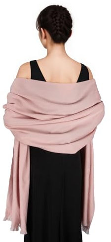 SWAT PANY Sciarpa Rosa Donna Invernale Scialle Sciarpe Invernali Caldo Pashmina Foulard Stola Elegant Cerimonia