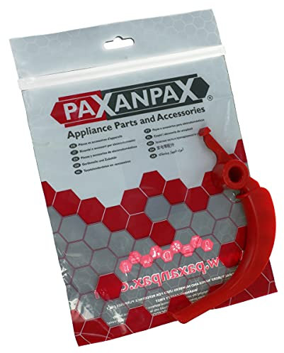 Paxanpax Compatible Bosch Qualcast ALR900, ARM3200, AXT RAPID 2200, Rotak 32, 34, 36, 37, 40GC, 320, 340, 370, 1000, 1400 Lawnmower Positioning Lever Handle, Red
