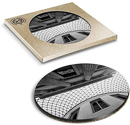1 x Eco Boxed Cork Coasters - British Museum History London England Drink Cup Mug Glass Table Mat #16114