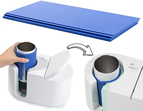 CUPITUP Sublimation Wrap Compatible with Cricut Mug Press, Blue