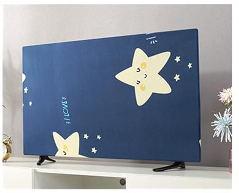 Fundas protectoras para televisores televisor PROTECTURA DE PROTECCIÓN CUBIERTA DE POLVO COLGANTE DE HOGAR televisión LCD Cubierta de polvo Paño de cubierta de poliéster 19-70 pulgadas Decoración univ
