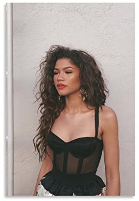Zendaya Poster Dekorative Malerei Leinwand Wandkunst Wohnzimmer Poster Schlafzimmer Malerei, Leinwand Kunst Poster Und Wandkunst Bilddruck Moderne Familienzimmer Dekor 12x18inch(30x45cm)