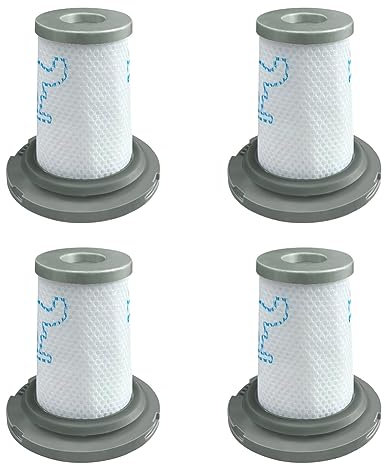 4 Filtre pour Rowenta X-COMBO, X-Force Flex 8.60 RH96 & X-PERT 6.60 RH68