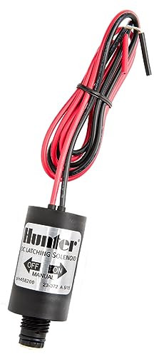 Hunter AC-Solenoide 9V Válvula de riego de repuesto | SOLENOIDE 24 V CA | negro - Compatible con todas las válvulas de riego Hunter - Solenoide 9V Hunter