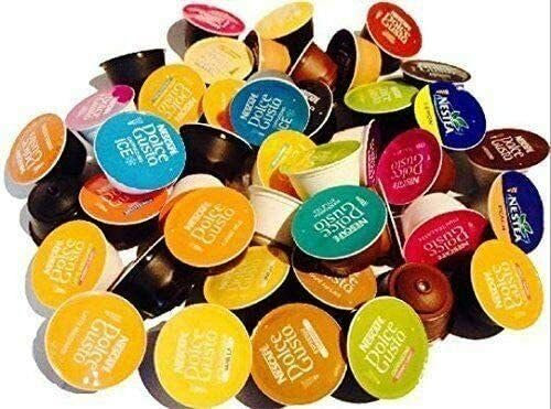 Dolce Gusto Pods - Pick & Mix Your Flavour - From 8, 16, 32, 48, 96 Pods - Loose - Customize From Latte, Caramel, Mocha, Cappuccino