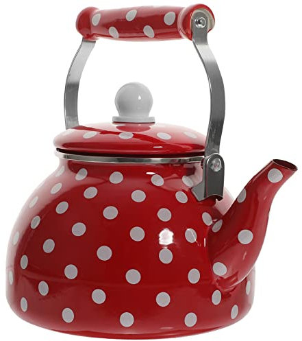 Tetera pequeña de aleación de aluminio Tetera de hojas sueltas Ollas Hervidor de agua Tetera con silbido Tetera de té Estufa Cocina de inducción de té de acero inoxidable Hervidor Cafetera Olla de