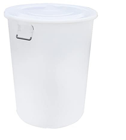 VNNHGB Poubelle extérieure 50L/60L/100L/160L/280L/380L Poubelle Ronde épaisse Grande Poubelle Polyvalente Classification Poubelle ménagère Commerciale en Plastique avec Couvercle Grand vêtement