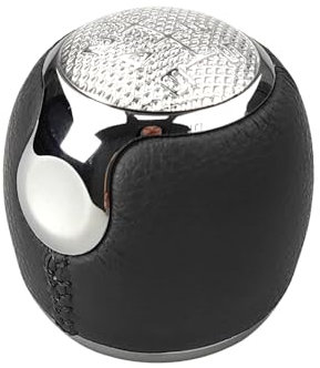 Pomo de la palanca de cambios de 6 velocidades Negro Cabeza Cubierta Mango Palanca de Transmisión Manual para Alfa Romeo 147 166 para Romeo Mito 2008 2009 2010 2011 2012 2013 2014 2015 2016