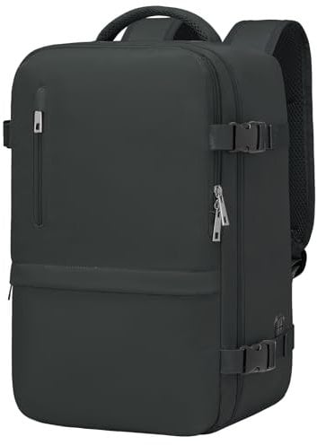 Xkdoai for Ryanair Cabin Bags 40x20x25, Travel Backpack Womens Underseat Cabin Bag Small Hand Luggage Bag Carry-ons Airback Backpack Flight Bag with Bottle Holder
