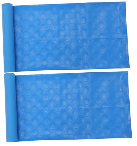 Happyyami 2pcs Carpet Swimming Pool Non-slip Pool Stair Mat Pool Mat Non-slip Pool Ladder Mat Pool Ladder Protective Mat Anti-skid Pad for Pool Ladder Non-slip Pool Ladder Pad Pvc Blue