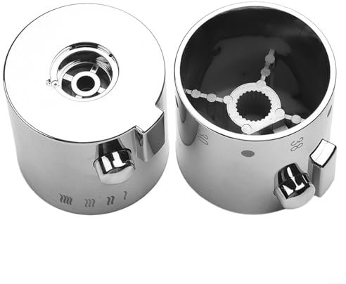 Poignée de contrôle de la douche, poignées de contrôle de l'eau, poignée de contrôle de la température de douche, bouton mitigeur thermostatique chromé pour salle de bain, salle de bain, cuisine