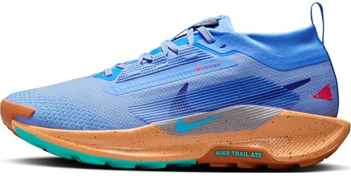 Nike Pegasus Trail 5 Gore-TEX Wasserfester Damen Traillaufschuh, Blue Beyond/Blue Void-Copper Moon, 40.5 EU