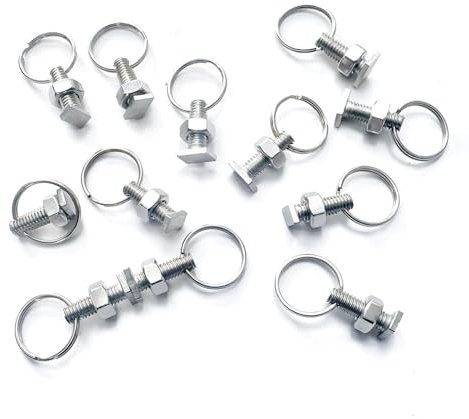 AquaFelicity 26-pack Greenhouse Bolts and Rings No loose parts Kit as pictured