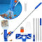 Aspirateur de Piscine,Aspirateur Piscine 160cm,Kit d'entretien de Piscine Portable,Nettoyeur de Piscine,Kit d'entretien pour Piscine,Aspirateur à Main pour Piscine,Jacuzzi,Spa
