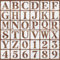 Ymapinc 4 Inch 36 Pcs Letter and Number Stencils, Reusable Plastic Alphabet Spray Paint Stencils for Painting on Wood Wall Canvas DIY Art Projects Craft Decoration