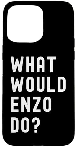 Was Würde Enzo tun? Hülle für iPhone 15 Pro Max
