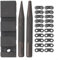 MeevrgR Pocket Chainsaw Chain Breaker & Rivet Tool Kit – Carbon Steel Construction Fits 1/4, 3/8 LP, .325, 3/8, & .404 Pitch Chains
