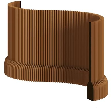 Raumteiler Aus Papier, Paravent Raumteiler Innen Papier, Multifunktionaler Sichtschutz, Freistehend Flexibel Einsetzbar, für Wohnzimmer Schlafzimmer Teezimmer(100-200cm/3.3ft-6.6ft)