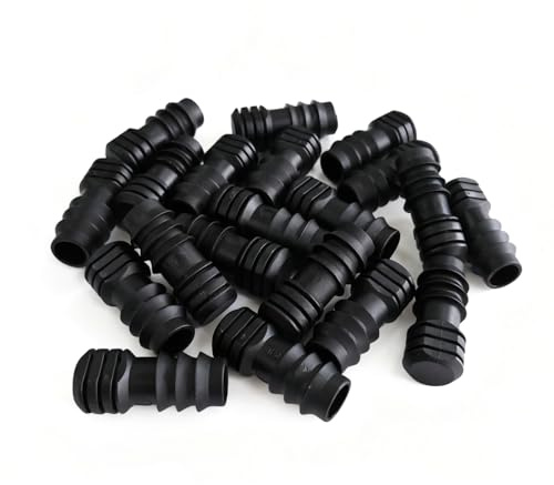 Pevlkawr 20pcs Bouchons D'extrémité Pour Tuyau Goutte À Goutte De 16 Mm Raccord Goutte a Goutte Pièces Et Raccords De Tuyau D'arrosage Pour Irrigation Jardin,l'irrigation De Jardin