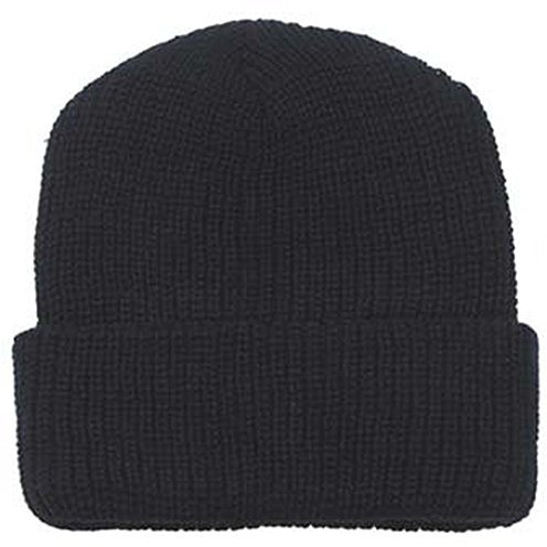MFH Rollmütze Polyacryl Feinstrick doppelt gelegt Strickmütze Wintermütze Mütze (Blau)
