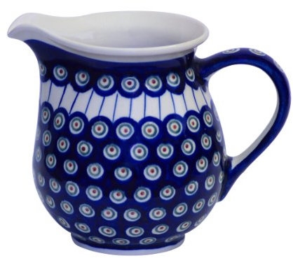 Unbekannt Original bunzlauer Ceramica Bricco per Latte/Succo Caraffa 1.6 Litri, ø21.5 cm, H = 18.0 cm nella Parete 8