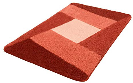 Kleine Wolke Badteppich, Rot, 70 x 120 cm