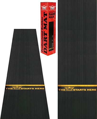 Bull's Rubber + Throw line 300x60 cm Dartmatte
