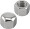 FASTON® Hutmuttern Niedrige Form M8 (10 Stück) DIN 917 aus Edelstahl A2 V2A Sechskant Hutmutter Edelstahlmuttern Sechskantmuttern Kappenmuttern Sechskant-Hutmuttern
