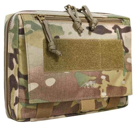 Tasmanian Tiger TT EDC Pouch Molle-kompatible Rucksack Organizer Zusatz-Tasche für Werkzeug und Medic Erste Hilfe Set mit Patch-Fläche (Multicam)