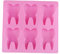 Case Cover 6 Löcher Zähne Kuchen-silikon-Form-Dekoration Formular 3D Süßigkeit Schokolade Eiswürfel
